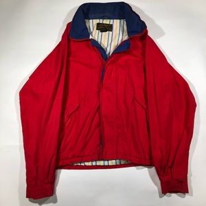 Vintage Eddie Bauer red windbreaker Size L